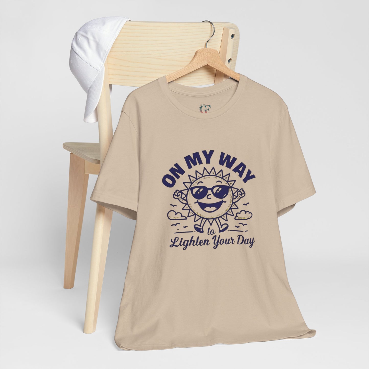 Sunny Vibes T-Shirt – Unisex Graphic Tee for Summer | Funny Casual Shirt, Gift for Friends, Positive Mood Tee