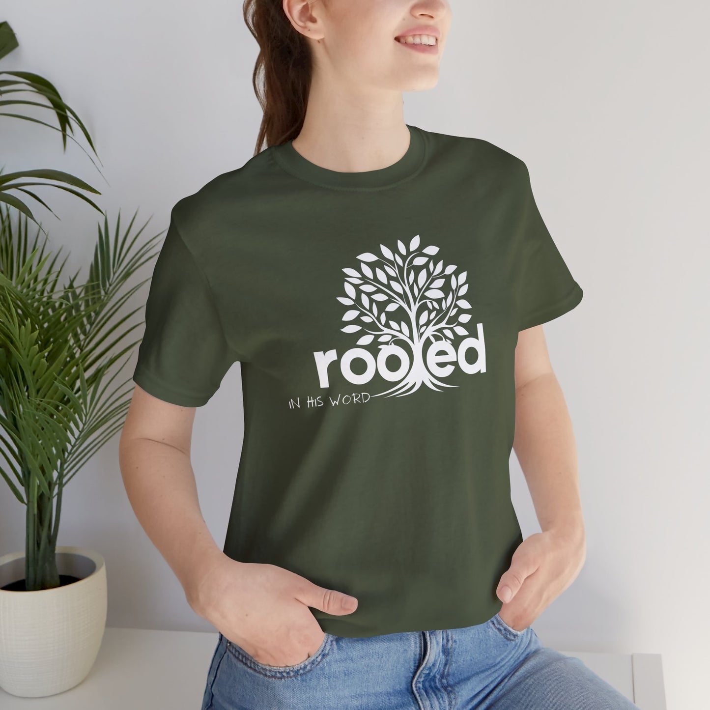 Faith Tree Christian T-Shirt – Bible Verse Tee for Mom & Dad | Inspirational Unisex Shirt, Spiritual Gift, Religious Holiday Outfit