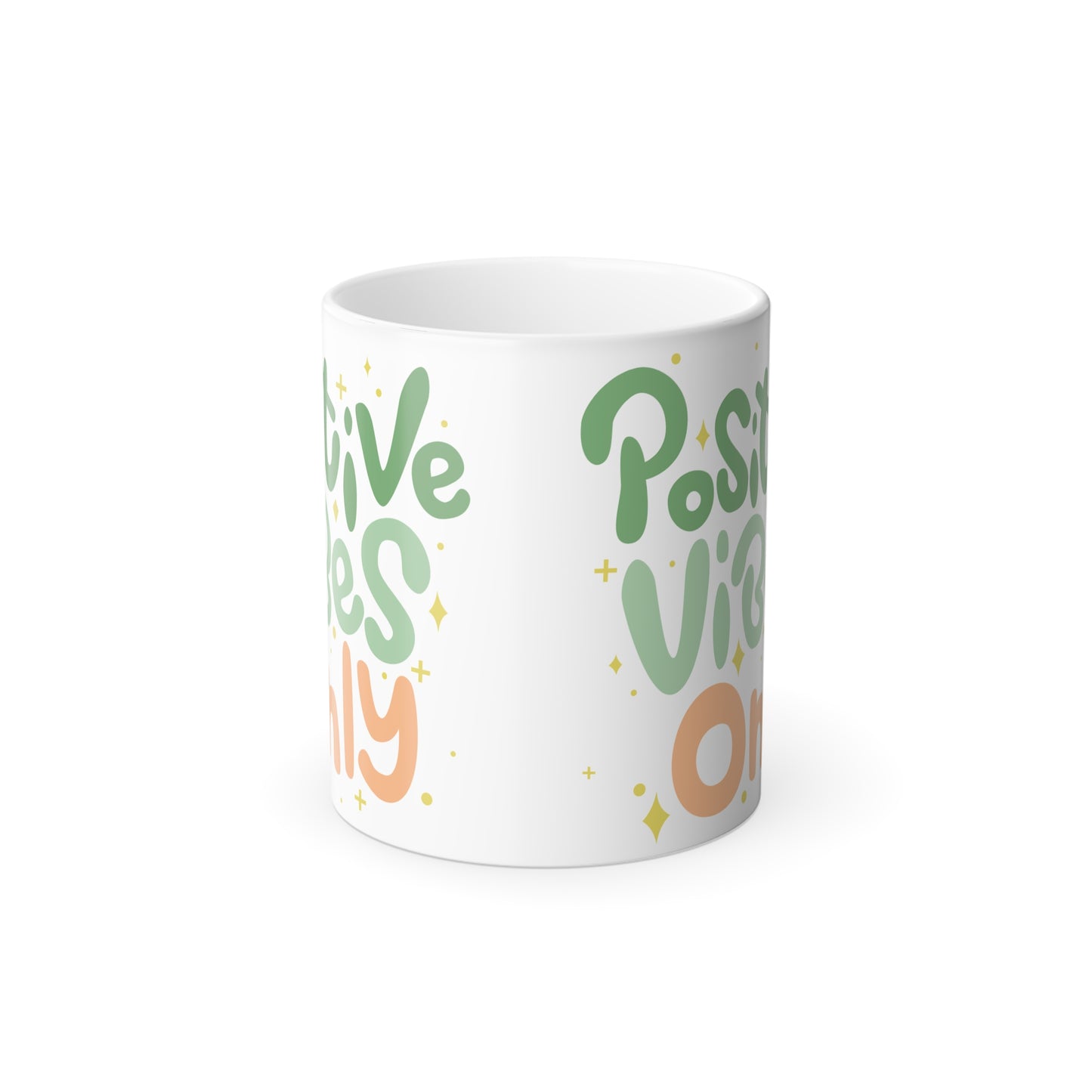Color Morphing Mug, 11oz Chameleon Heat-Sensitive Tea Cup