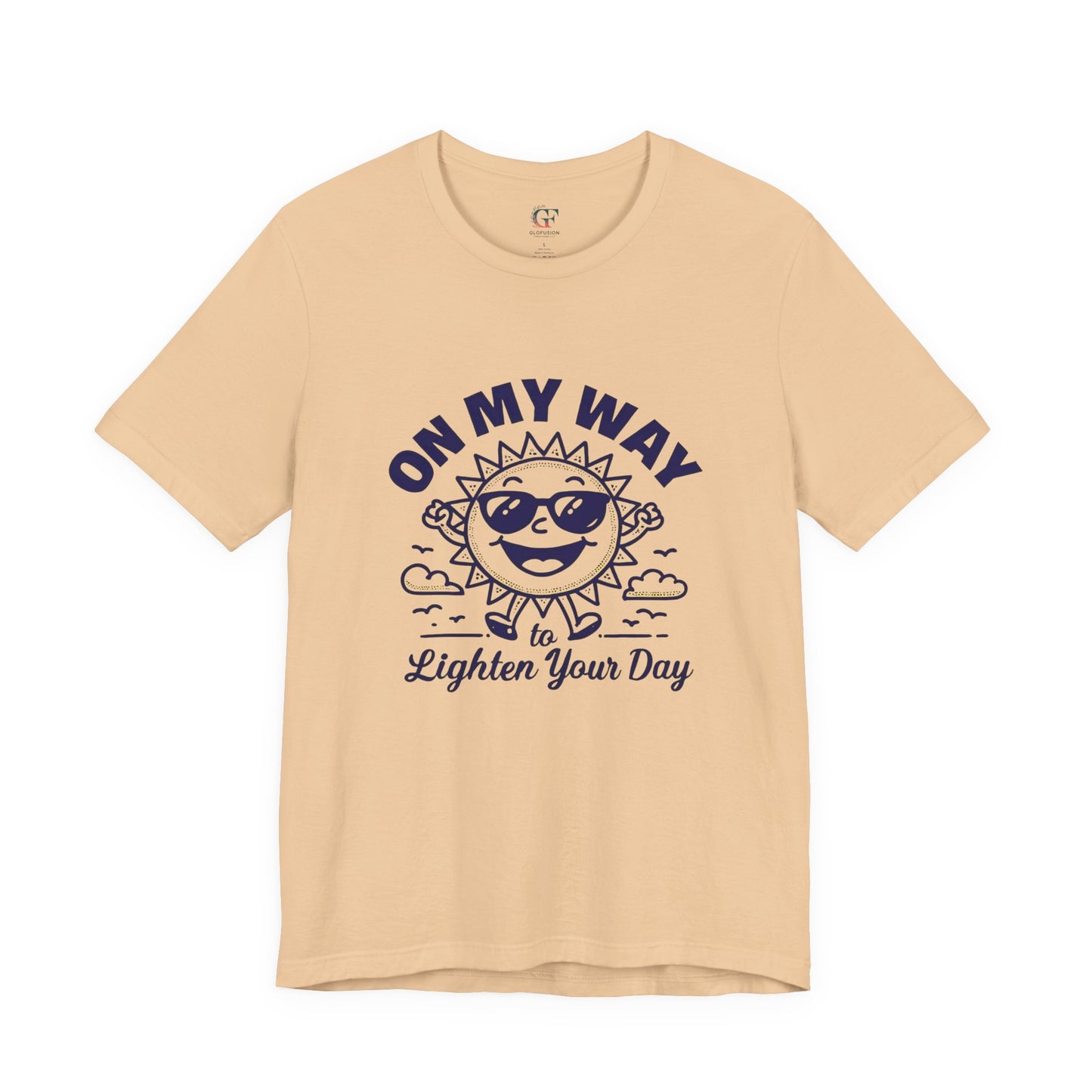 Sunny Vibes T-Shirt – Unisex Graphic Tee for Summer | Funny Casual Shirt, Gift for Friends, Positive Mood Tee