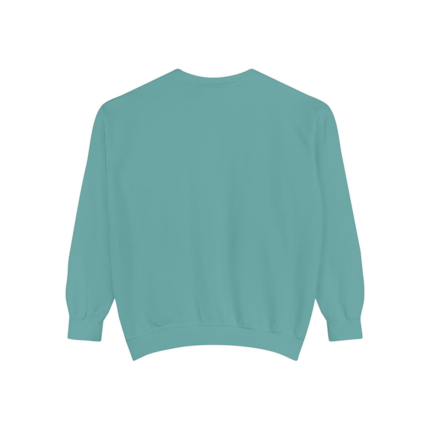 Positive Garment-Dyed Sweatshirt - Inspirational Motivational Jumper Cozy Crewneck