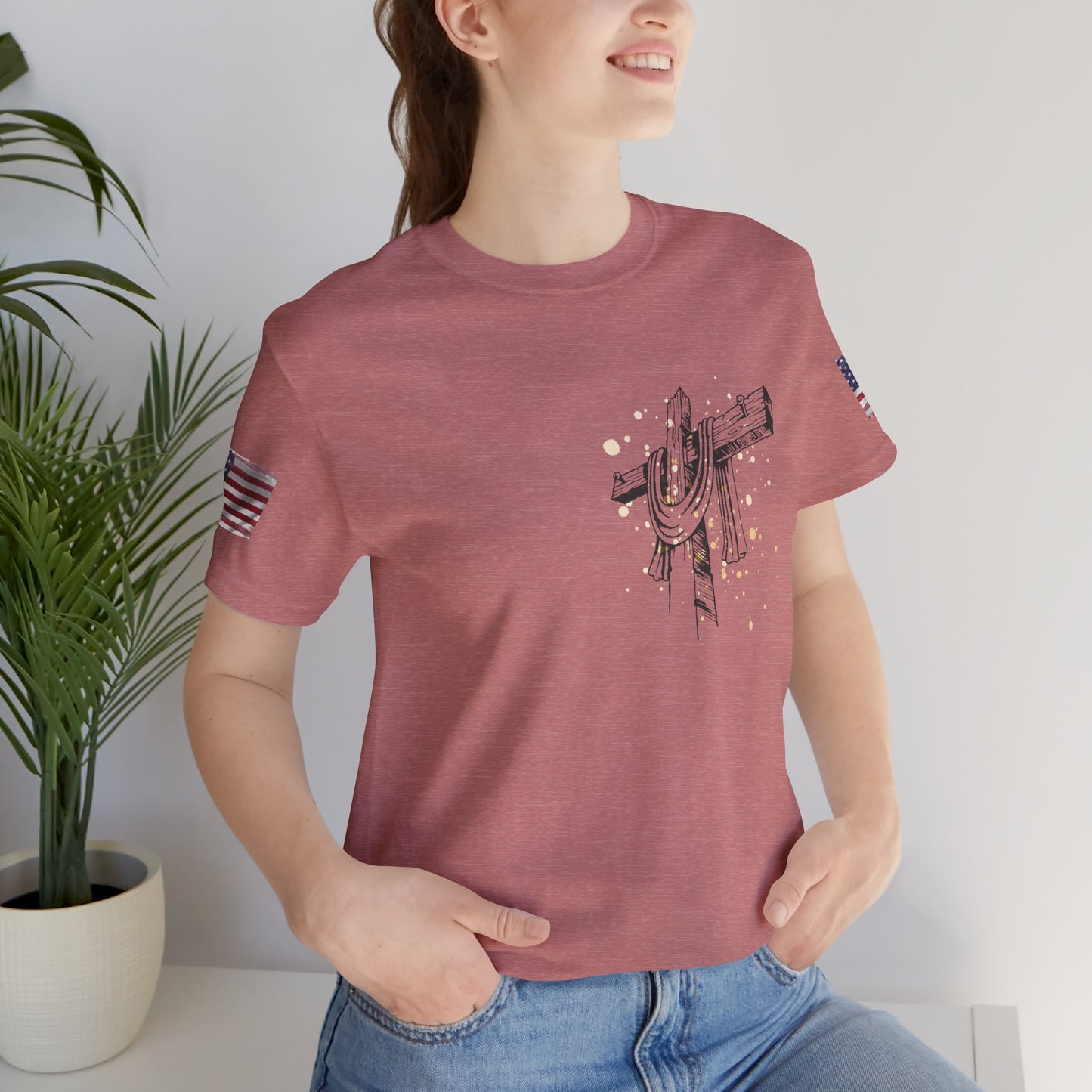 Patriotic USA Graphic T-Shirt β Unisex Red, White & Blue Tee | Independence Day, Memorial Day, Veteran Gift | Summer Americana Shirt