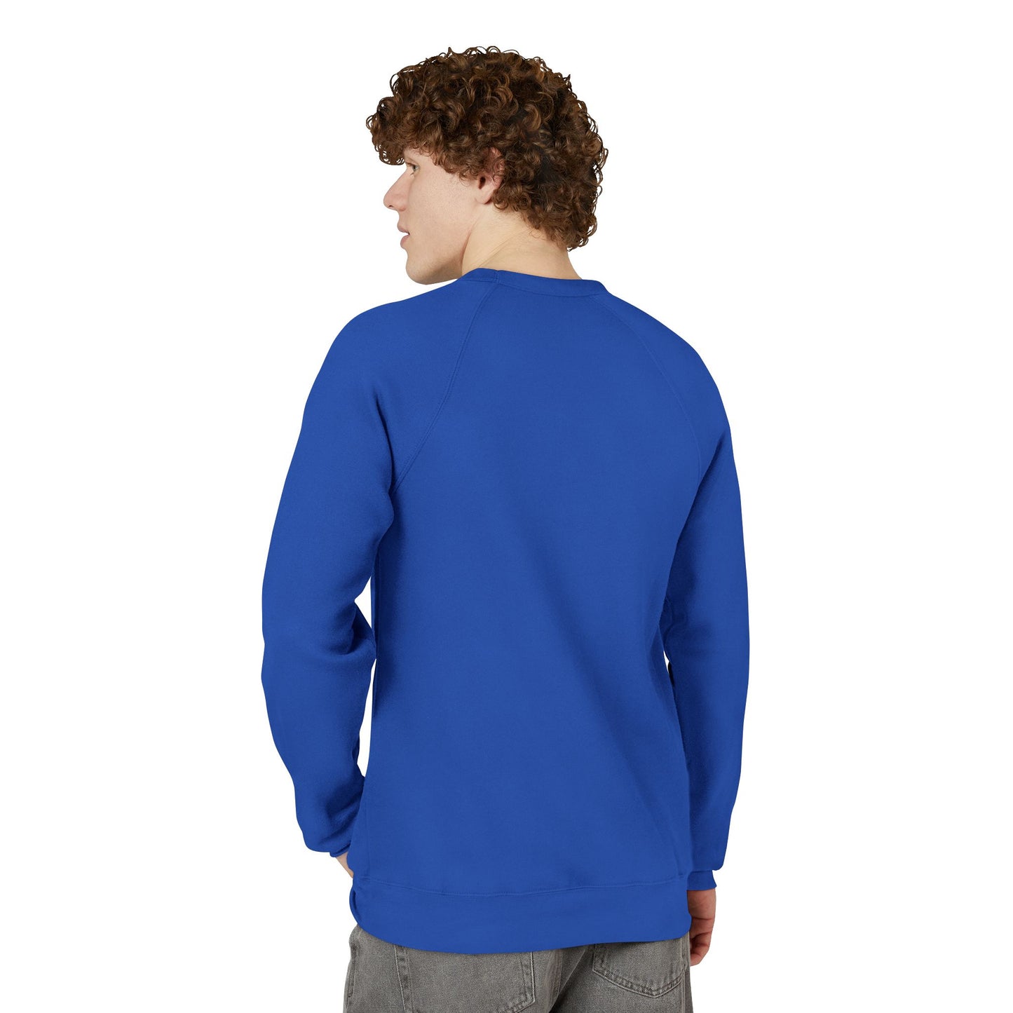 Christian Inspirational Raglan Sweatshirt - Jesus Shirt, Faith-Based Apparel, Gift for Believers