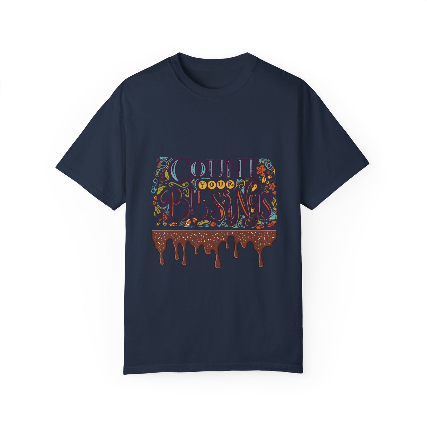 Count Your Blessings T-Shirt, Inspirational Tee, Unisex Shirt for Gifts, Faith-based apparel, Casual Wear, Everyday Style