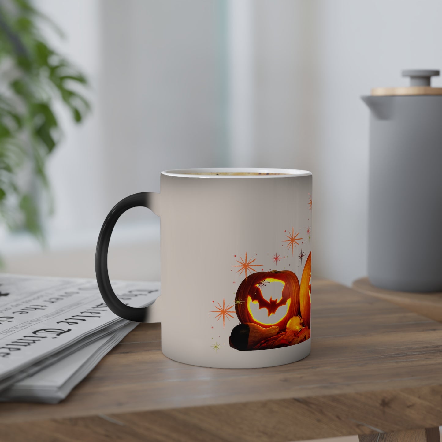 Mug Halloween Pumpkin Color-Changing 11oz