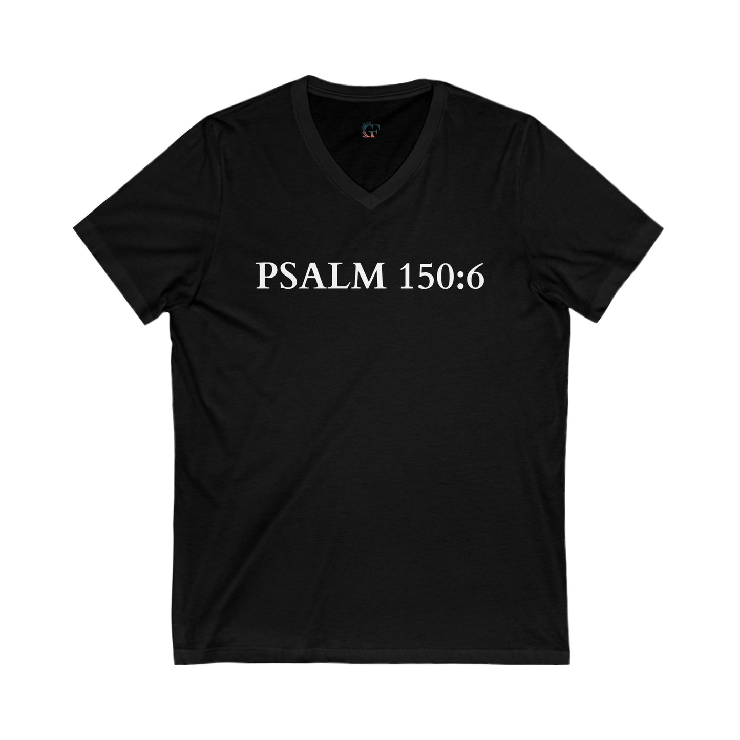 V-Neck Tee – Faith-Based Unisex Christian Shirt Gift for Worship & Everyday Wear