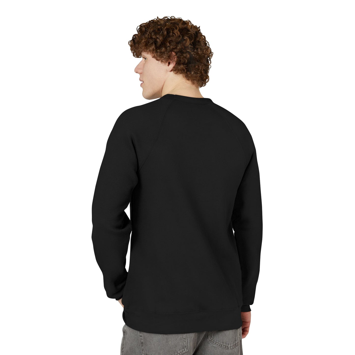 Christian Inspirational Raglan Sweatshirt - Jesus Shirt, Faith-Based Apparel, Gift for Believers