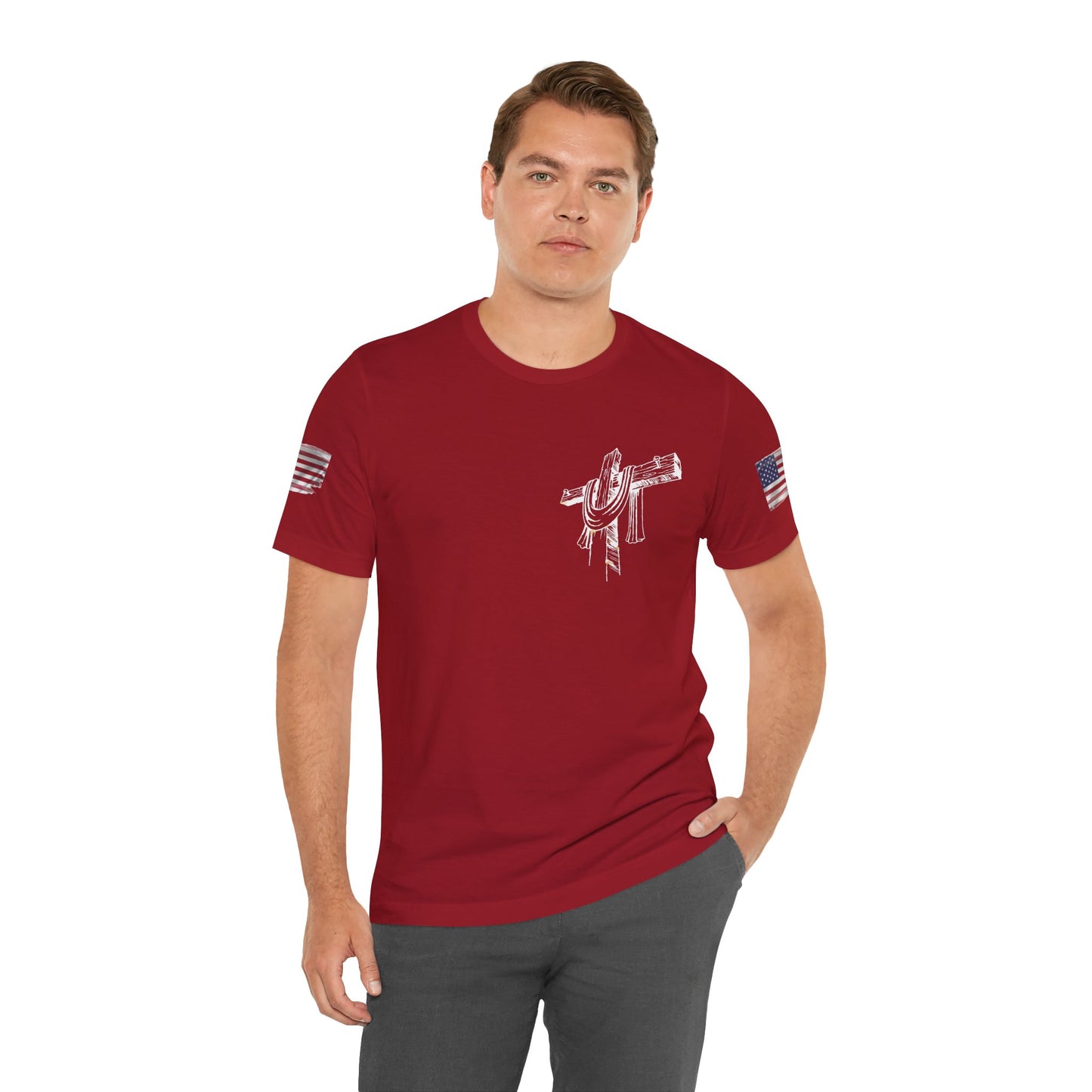 Patriotic USA Graphic T-Shirt β Unisex Red, White & Blue Tee | Independence Day, Memorial Day, Veteran Gift | Summer Americana Shirt