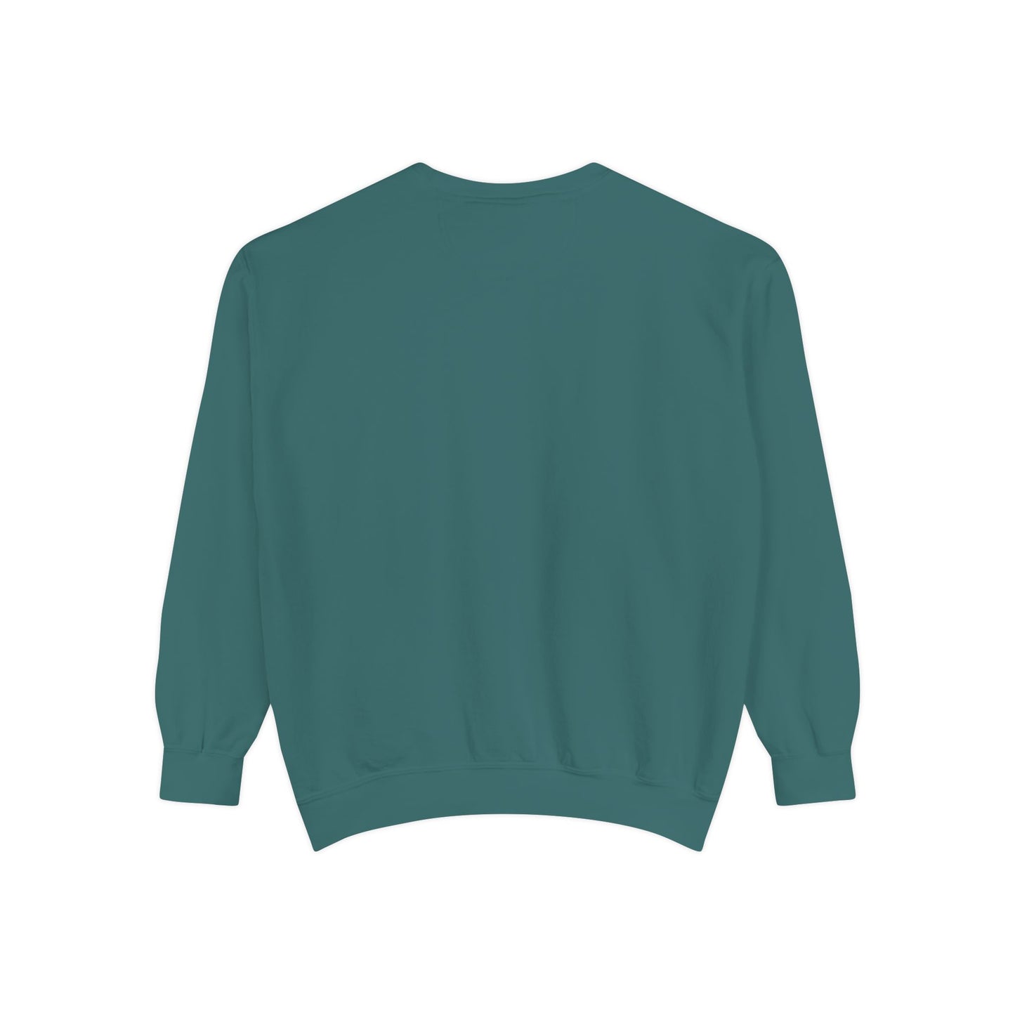 Positive Garment-Dyed Sweatshirt - Inspirational Motivational Jumper Cozy Crewneck