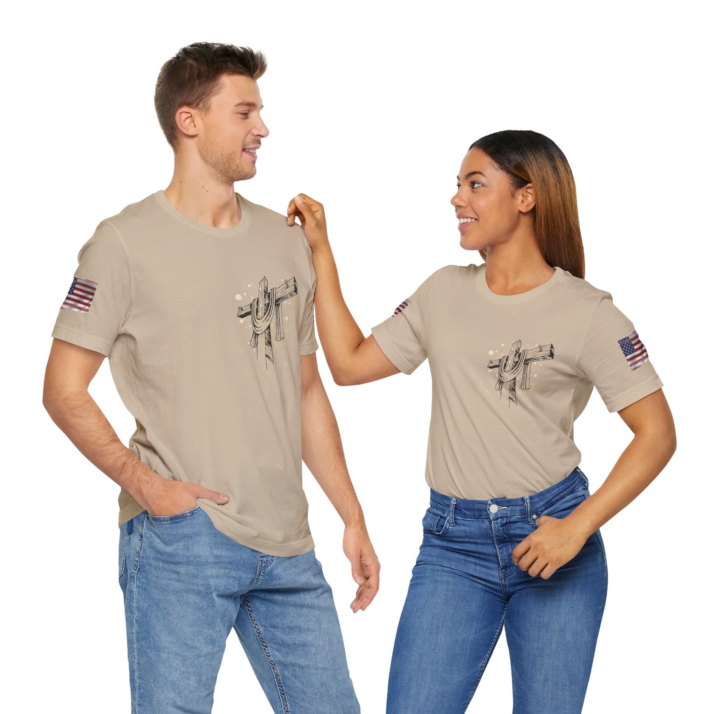 Patriotic USA Graphic T-Shirt β Unisex Red, White & Blue Tee | Independence Day, Memorial Day, Veteran Gift | Summer Americana Shirt