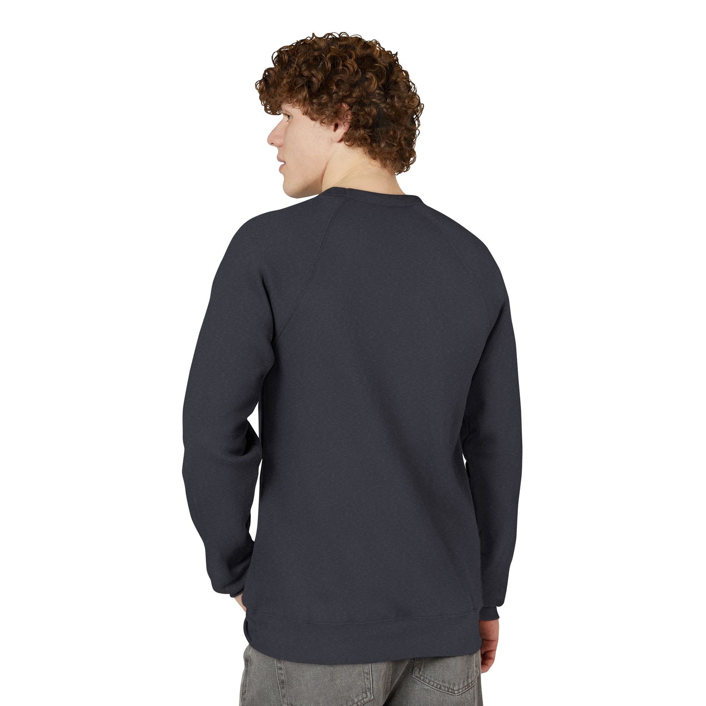 Christian Inspirational Raglan Sweatshirt - Jesus Shirt, Faith-Based Apparel, Gift for Believers