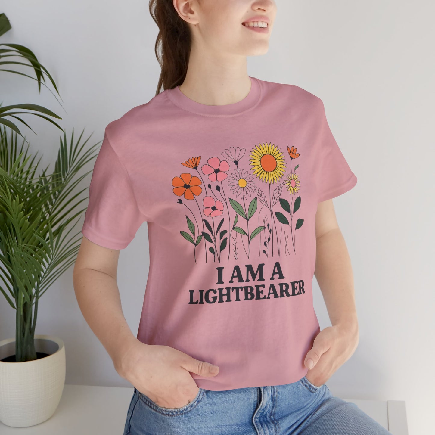 Floral Inspirational Shirt Positive Message Tee Gardening Gift Spring Fashion Unisex Motivational Top Gift For Women Gift For Mom