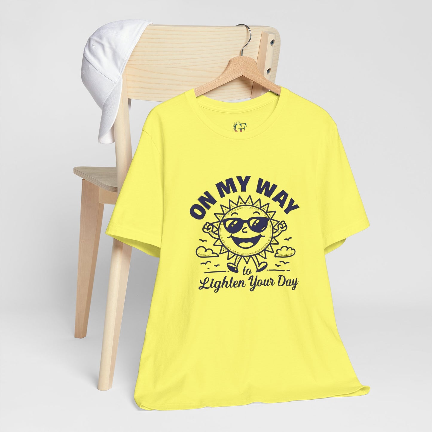 Sunny Vibes T-Shirt – Unisex Graphic Tee for Summer | Funny Casual Shirt, Gift for Friends, Positive Mood Tee