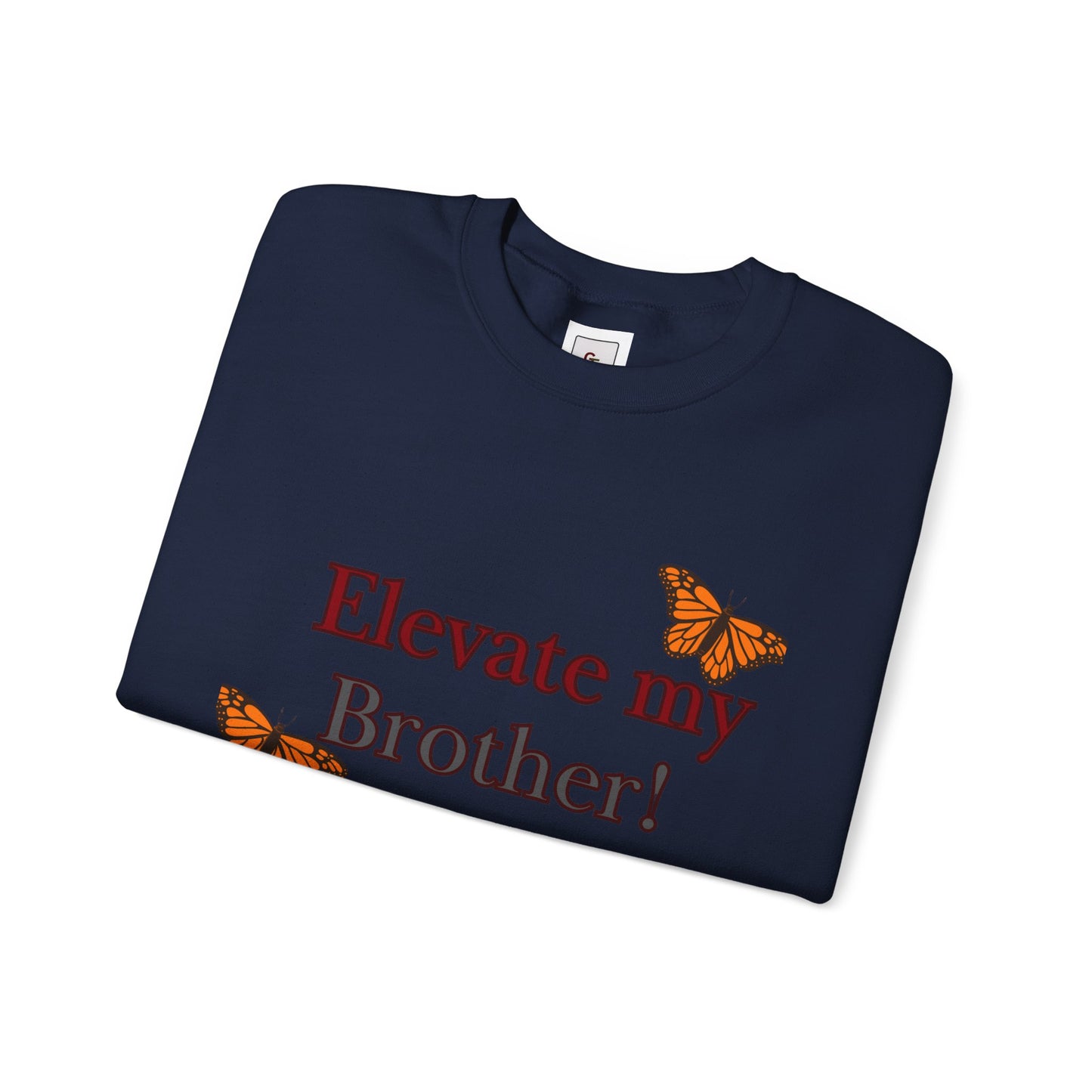 Butterfly Crewneck Sweatshirt - Unisex Inspirational Wear