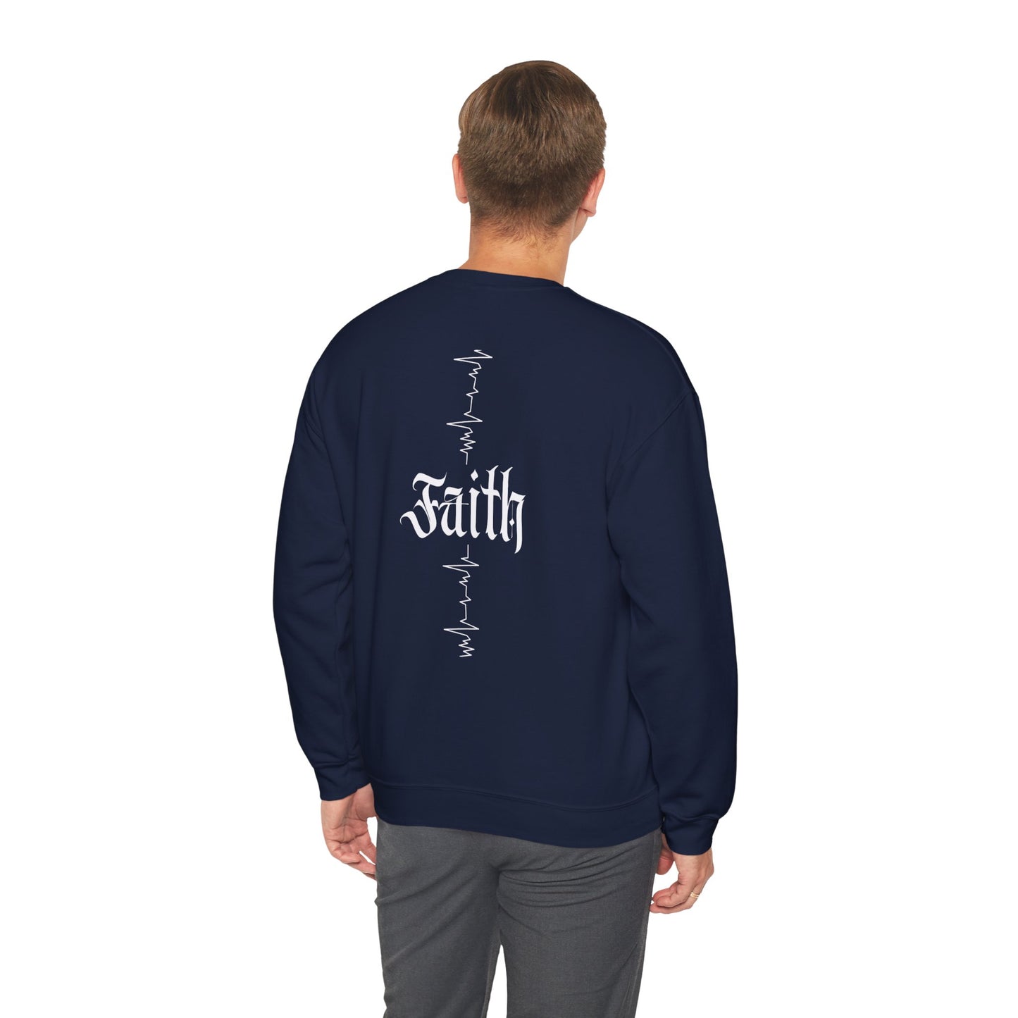 Manifesting Faith Crewneck Sweatshirt – Unisex Christian Comfort Wear | Inspirational Spiritual Gift | Cozy Faith-Based Loungewear
