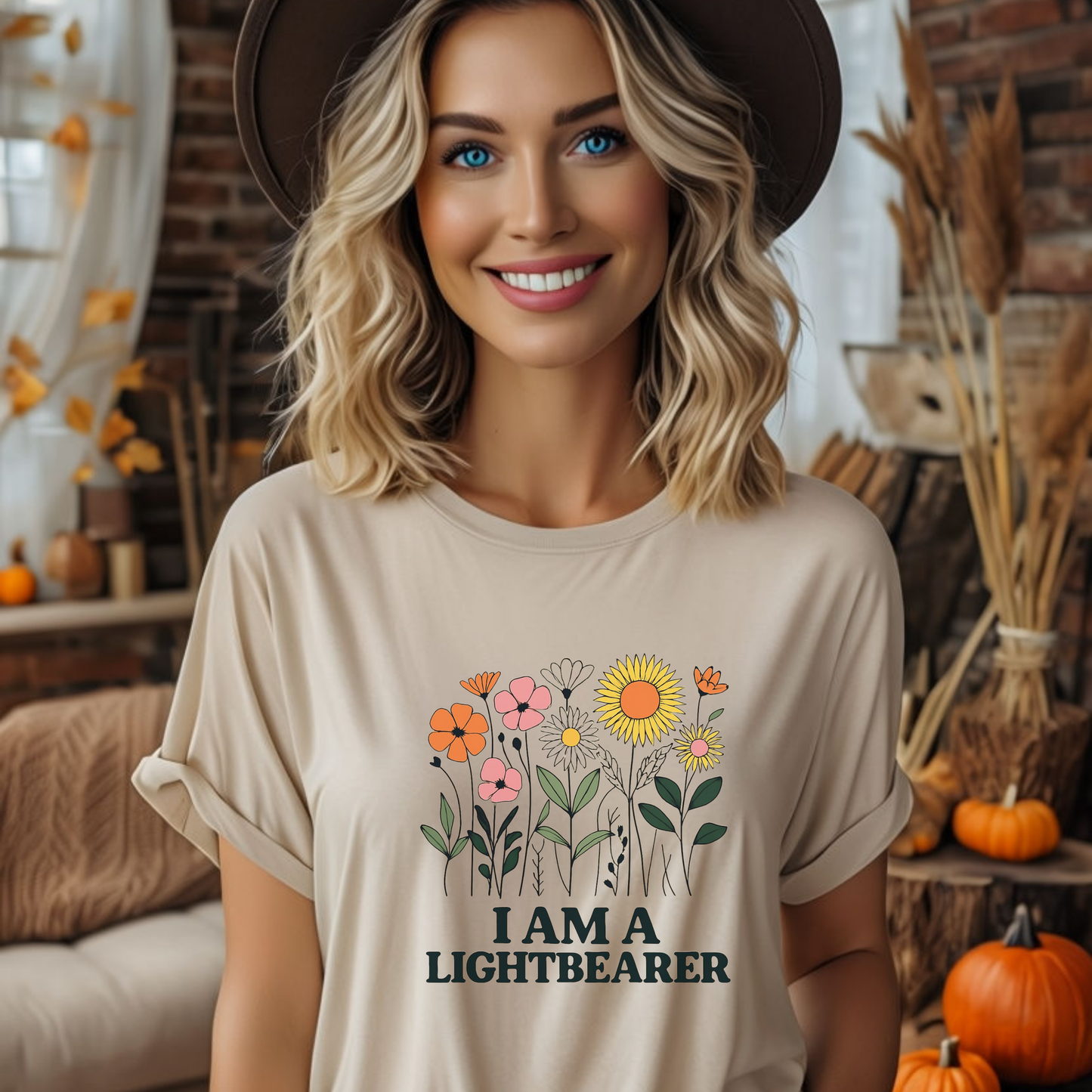 Floral Inspirational Shirt Positive Message Tee Gardening Gift Spring Fashion Unisex Motivational Top Gift For Women Gift For Mom