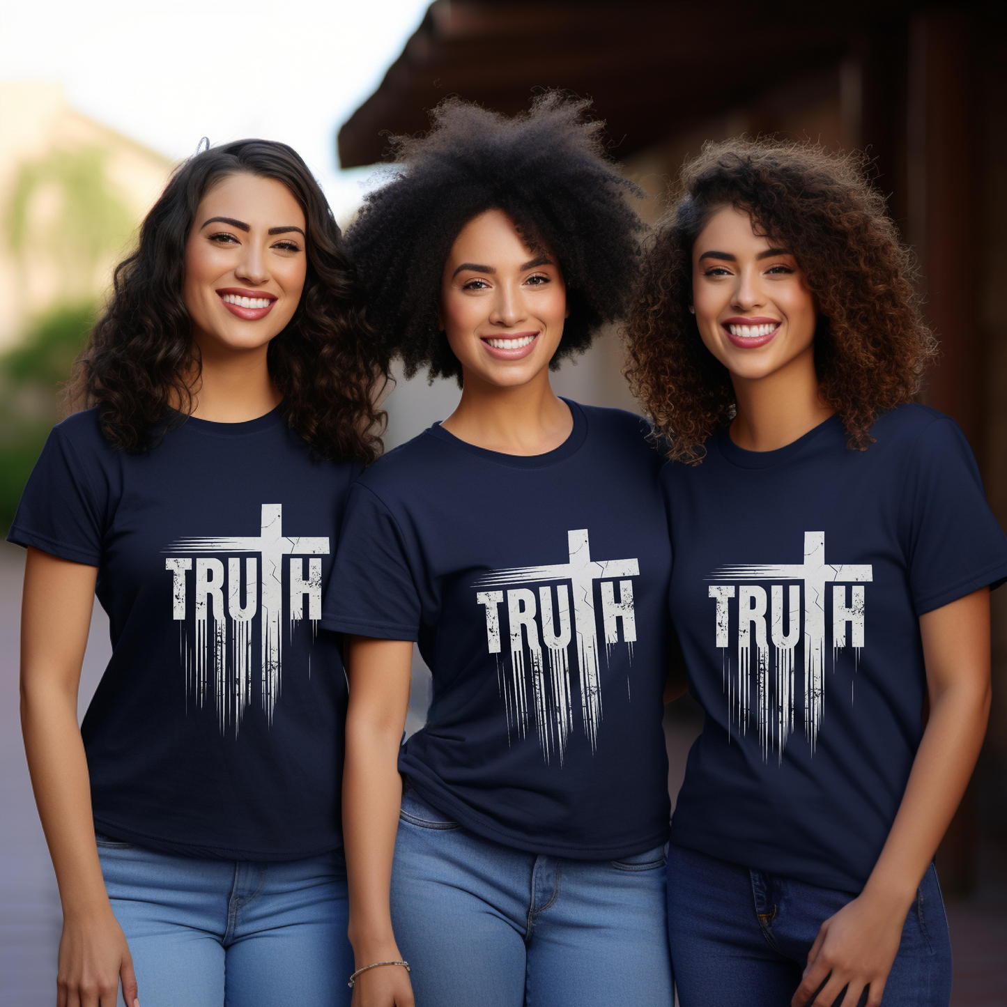 Inspirational Gift for Men & Women Truth Christian Tshirt Bible Verse Shirt Christian T-Shirt Faith-Based Tee Bible Shirt