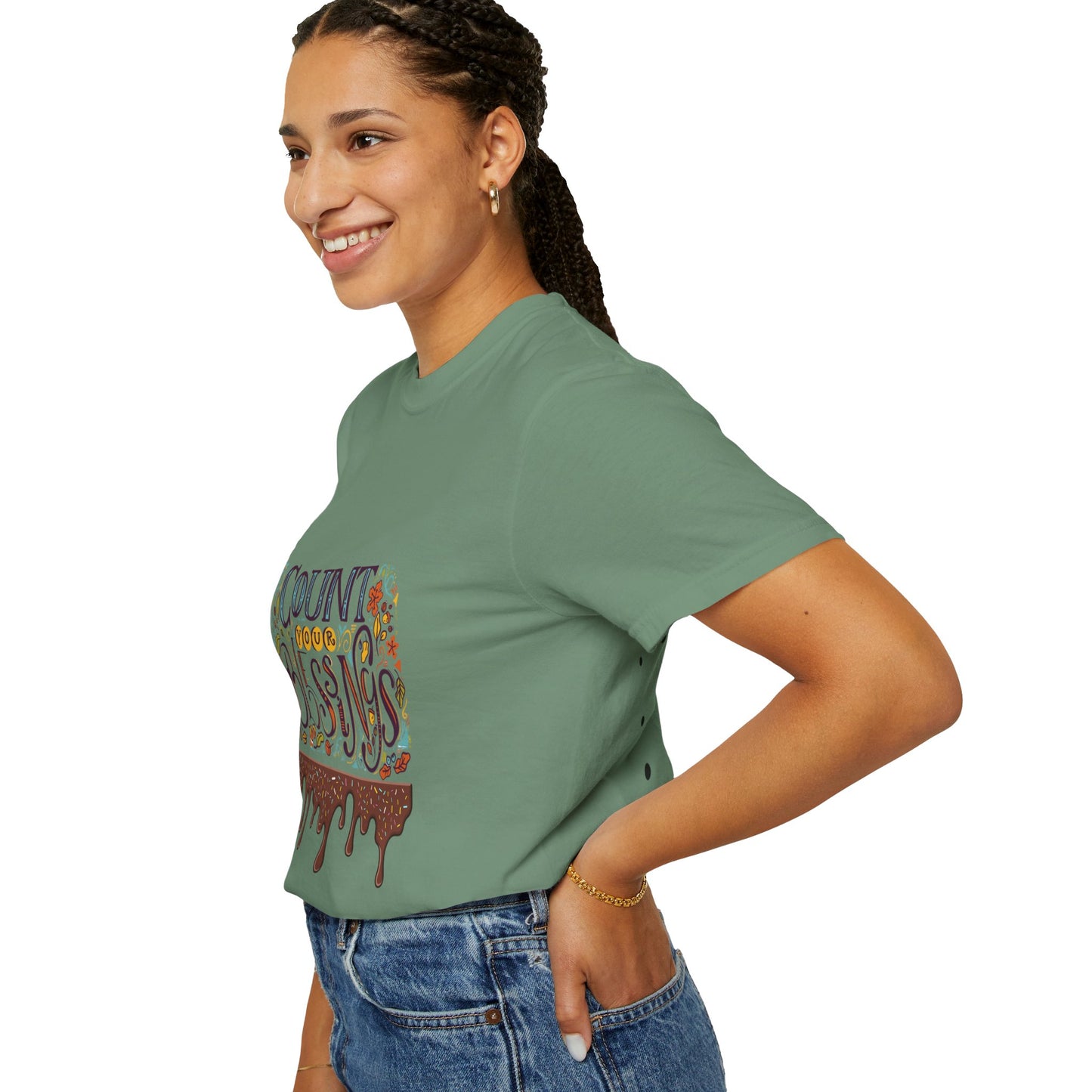 Count Your Blessings T-Shirt, Inspirational Tee, Unisex Shirt for Gifts, Faith-based apparel, Casual Wear, Everyday Style