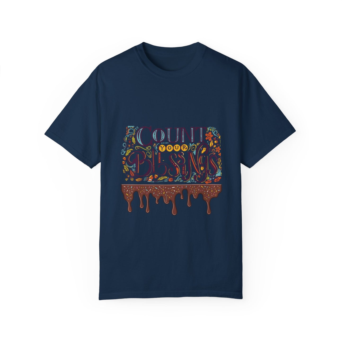 Count Your Blessings T-Shirt, Inspirational Tee, Unisex Shirt for Gifts, Faith-based apparel, Casual Wear, Everyday Style