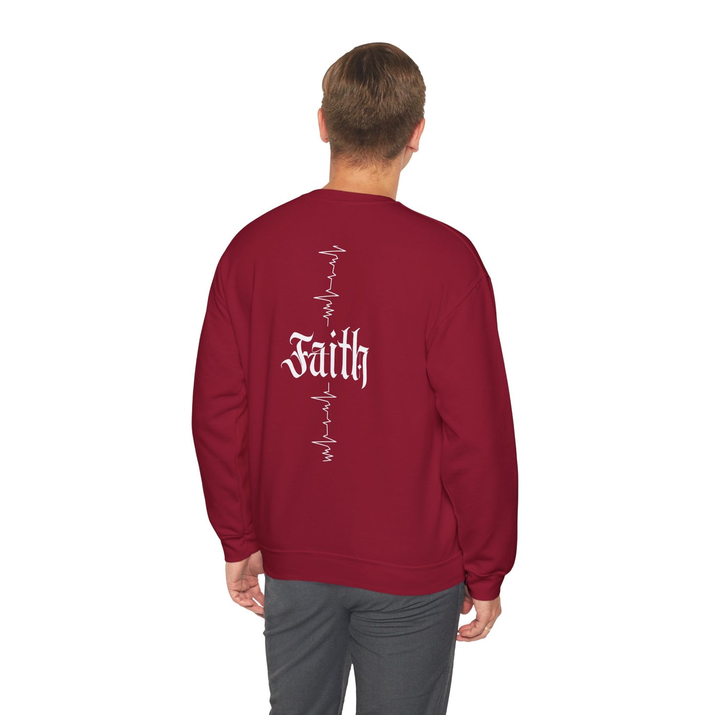 Manifesting Faith Crewneck Sweatshirt – Unisex Christian Comfort Wear | Inspirational Spiritual Gift | Cozy Faith-Based Loungewear