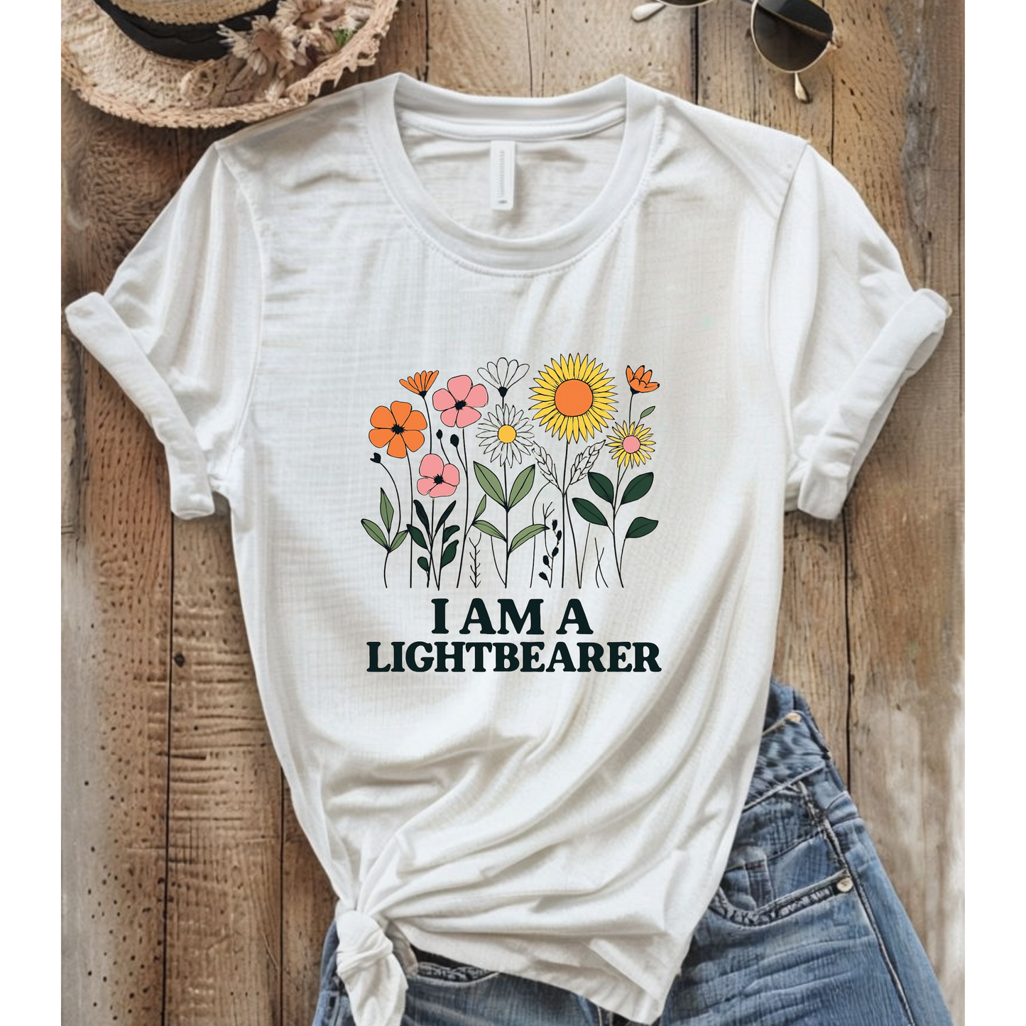 Floral Inspirational Shirt Positive Message Tee Gardening Gift Spring Fashion Unisex Motivational Top Gift For Women Gift For Mom