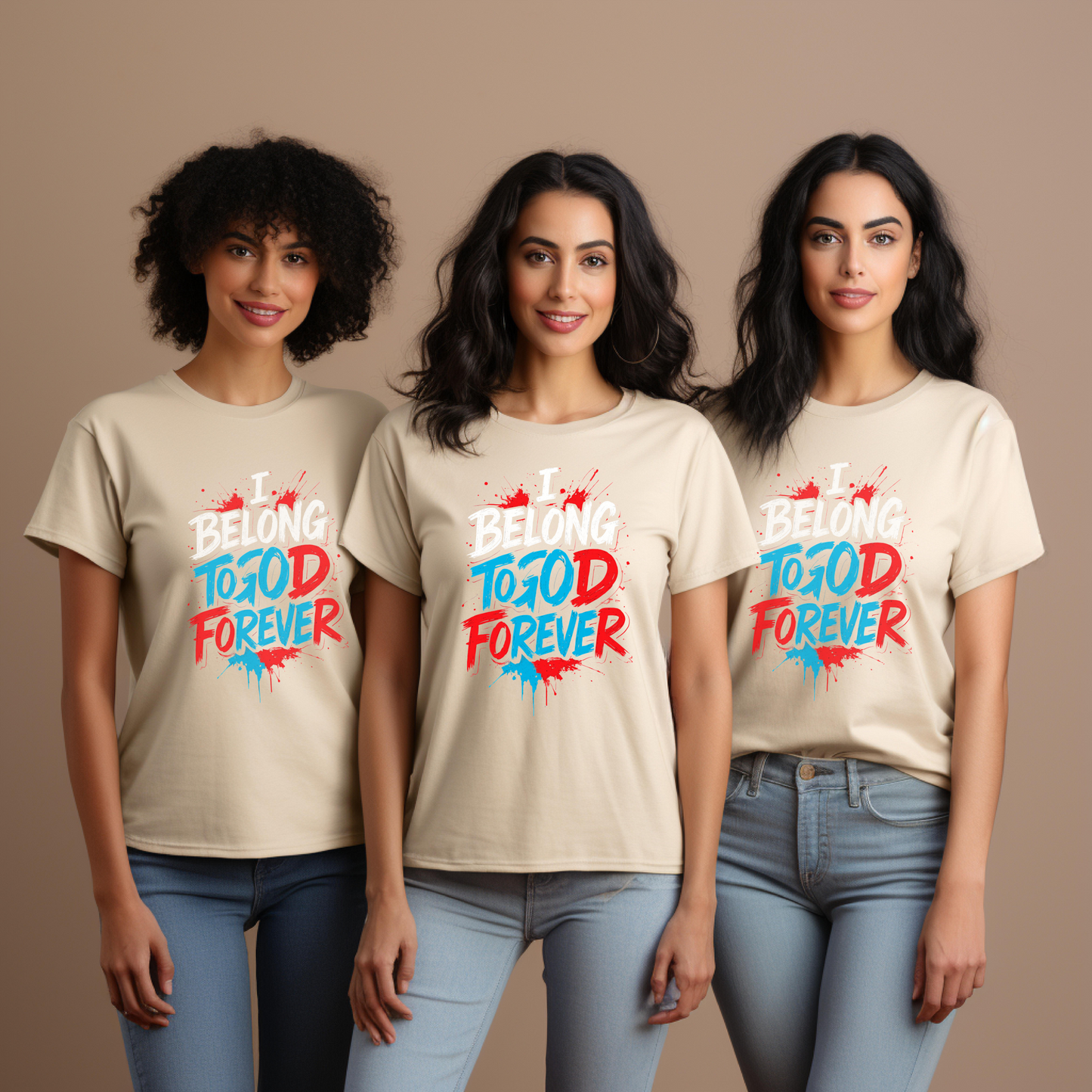 Unisex T-Shirt with 'To God Forever' Design | Inspirational Apparel, Faith Merchandise, Spiritual T-Shirt, Gift for Believers, Casual Wear