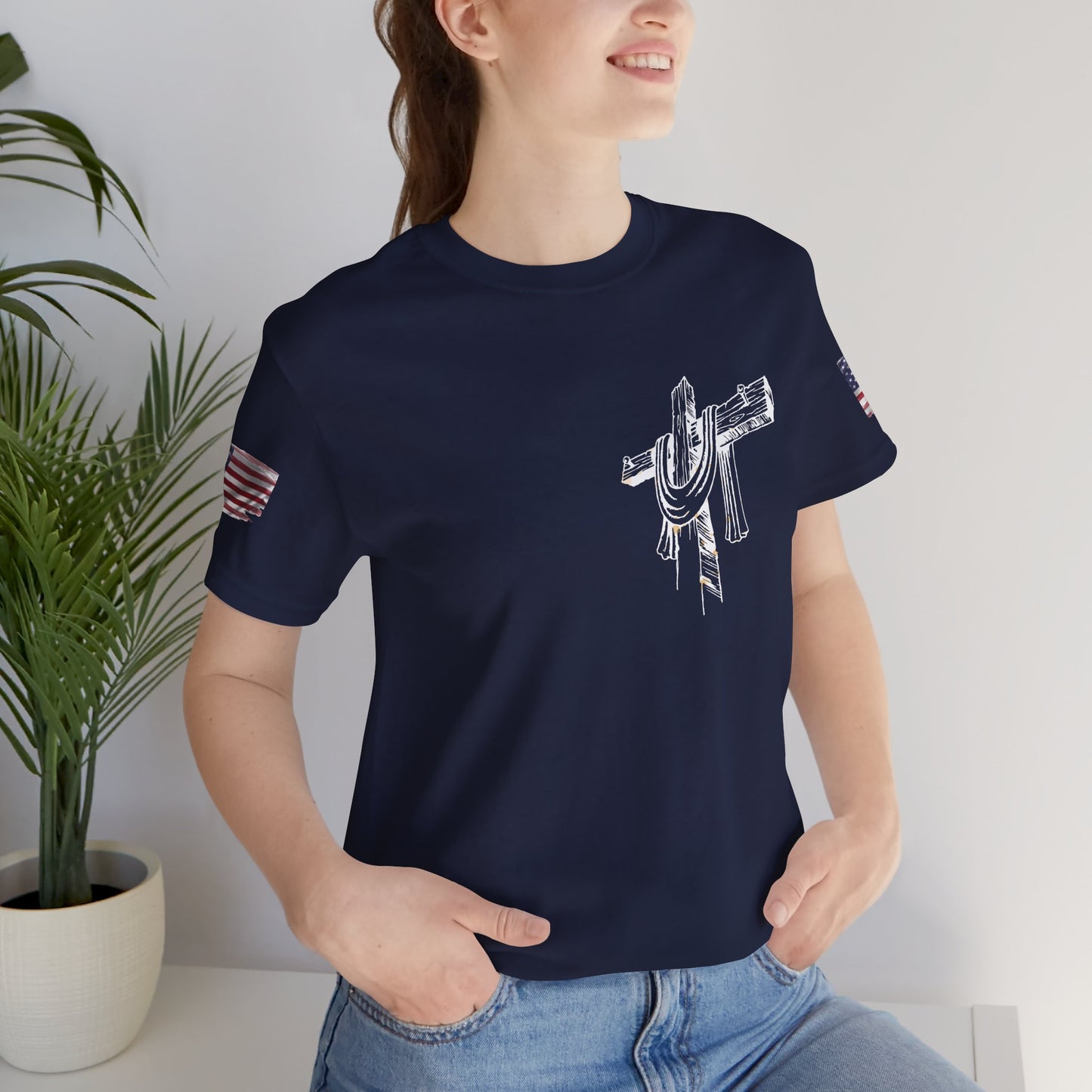 Patriotic USA Graphic T-Shirt β Unisex Red, White & Blue Tee | Independence Day, Memorial Day, Veteran Gift | Summer Americana Shirt