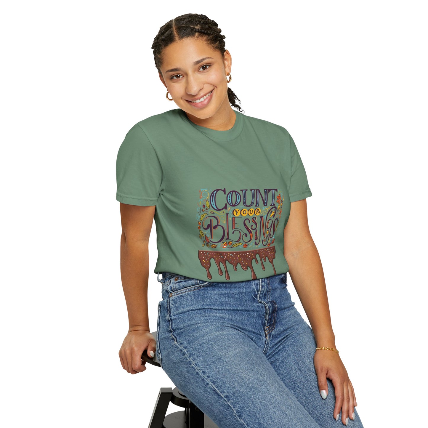 Count Your Blessings T-Shirt, Inspirational Tee, Unisex Shirt for Gifts, Faith-based apparel, Casual Wear, Everyday Style