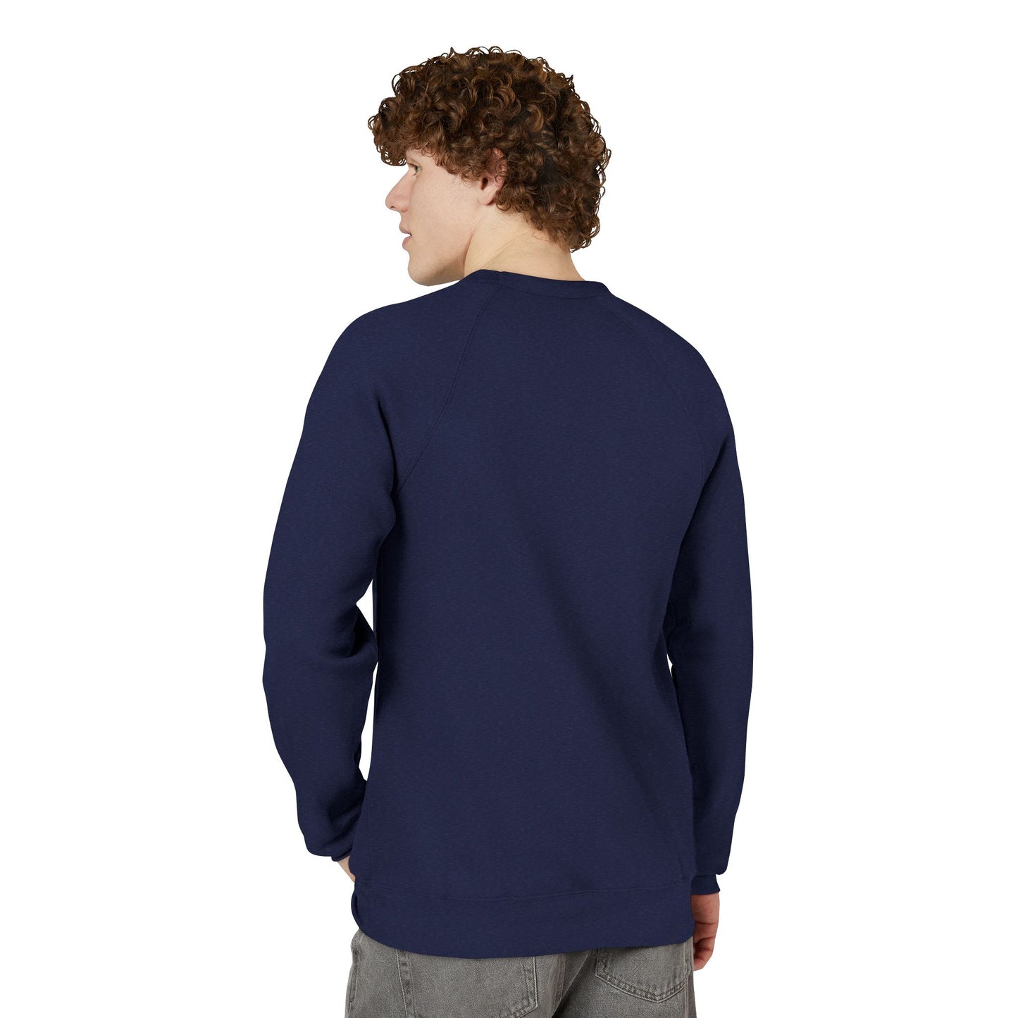 Christian Inspirational Raglan Sweatshirt - Jesus Shirt, Faith-Based Apparel, Gift for Believers