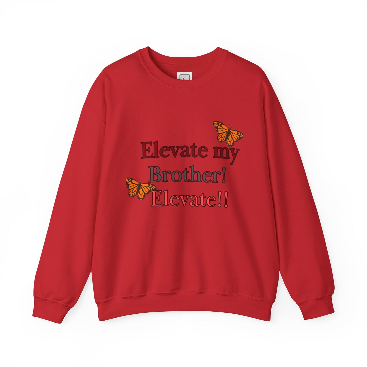 Butterfly Crewneck Sweatshirt - Unisex Inspirational Wear
