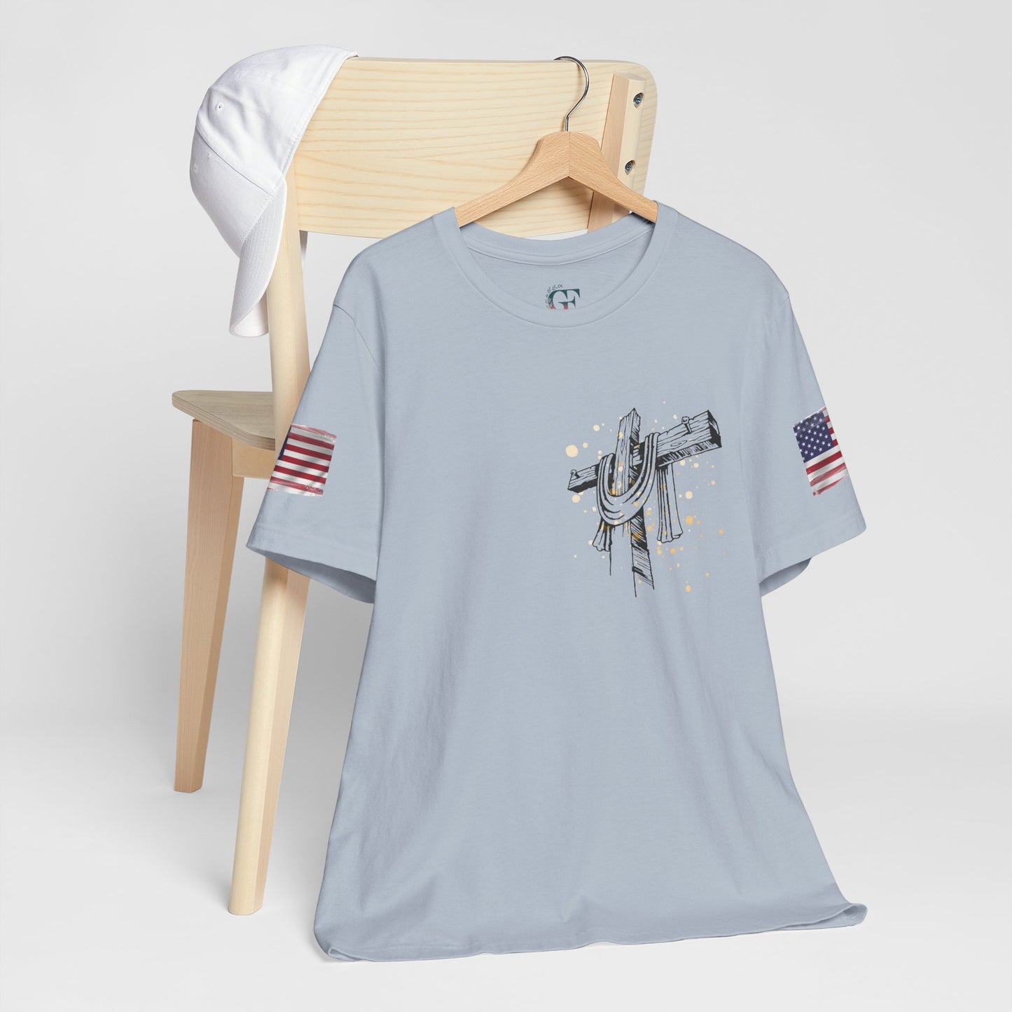 Patriotic USA Graphic T-Shirt β Unisex Red, White & Blue Tee | Independence Day, Memorial Day, Veteran Gift | Summer Americana Shirt