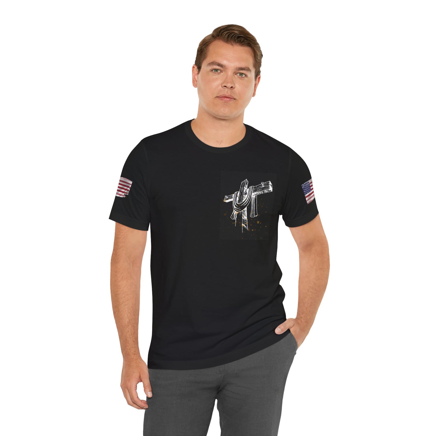 Patriotic USA Graphic T-Shirt β Unisex Red, White & Blue Tee | Independence Day, Memorial Day, Veteran Gift | Summer Americana Shirt