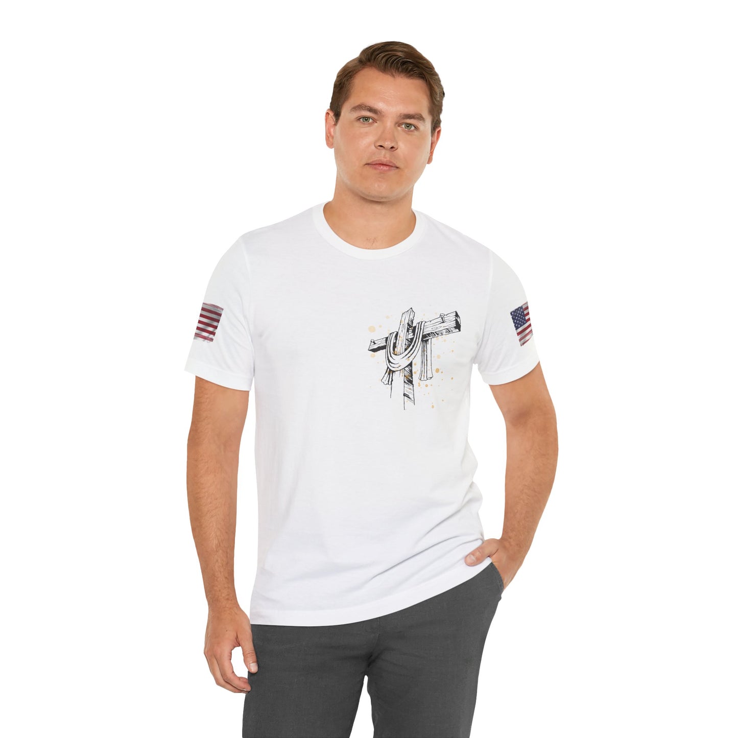 Patriotic USA Graphic T-Shirt β Unisex Red, White & Blue Tee | Independence Day, Memorial Day, Veteran Gift | Summer Americana Shirt