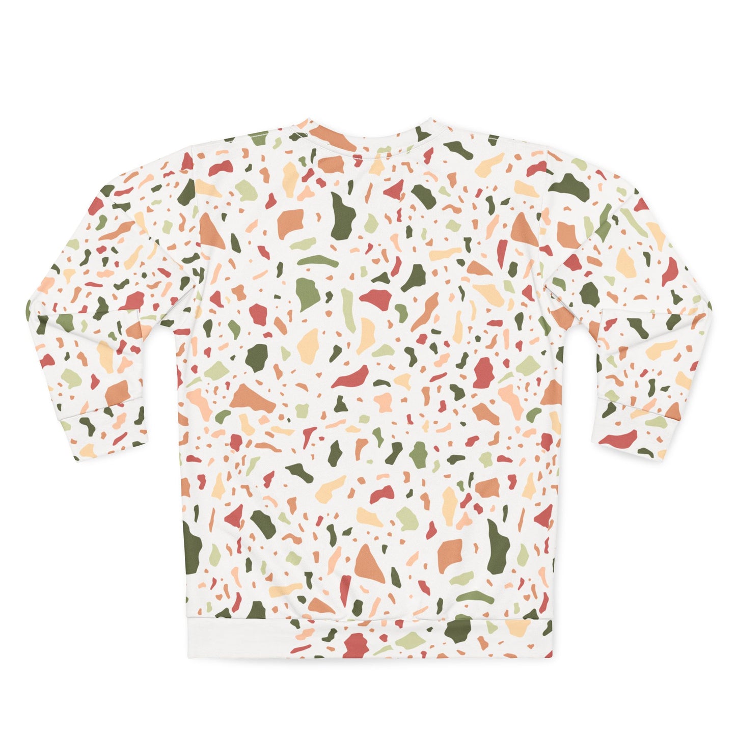 Colorful Print Unisex Sweatshirt - Cozy & Trendy for All Seasons