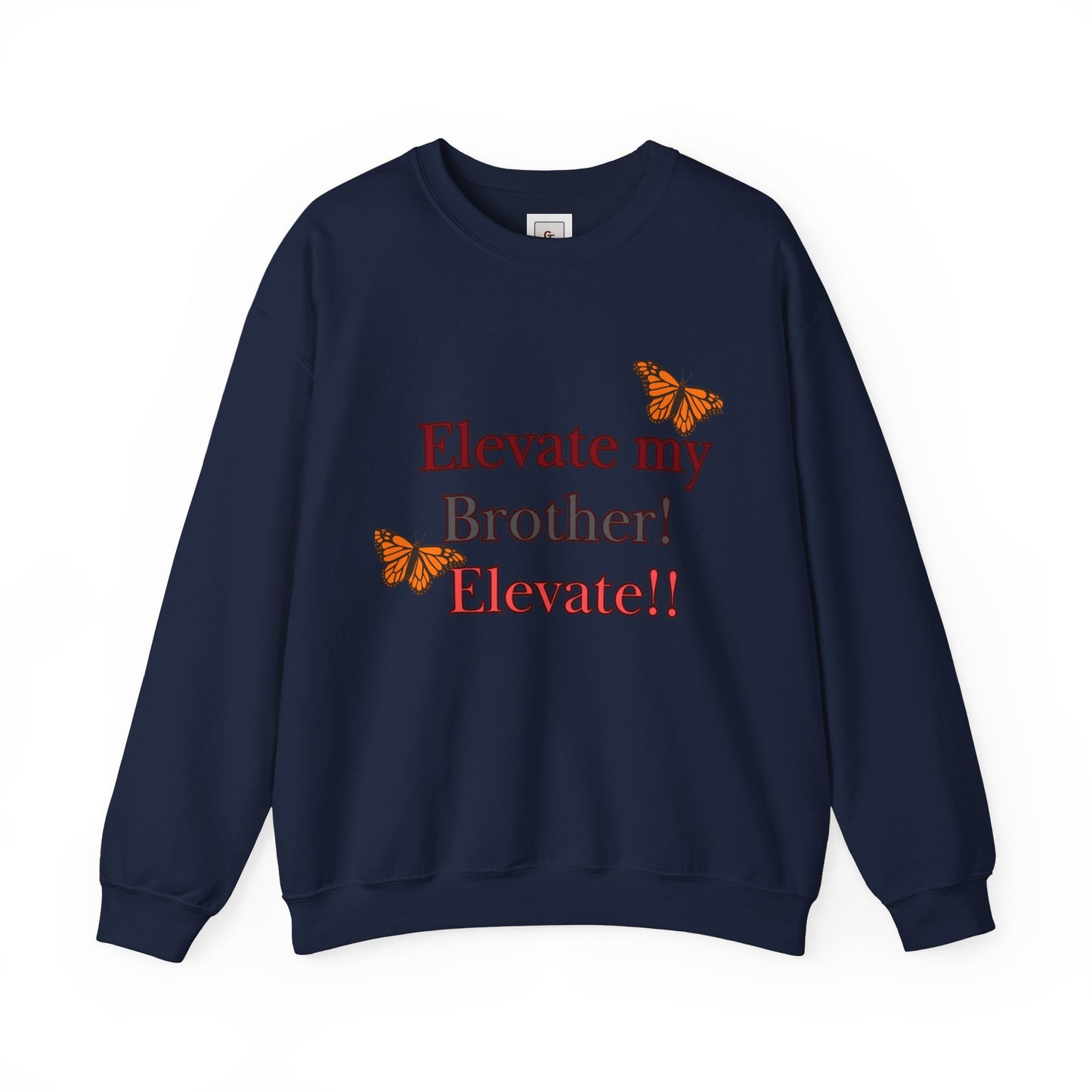 Butterfly Crewneck Sweatshirt - Unisex Inspirational Wear
