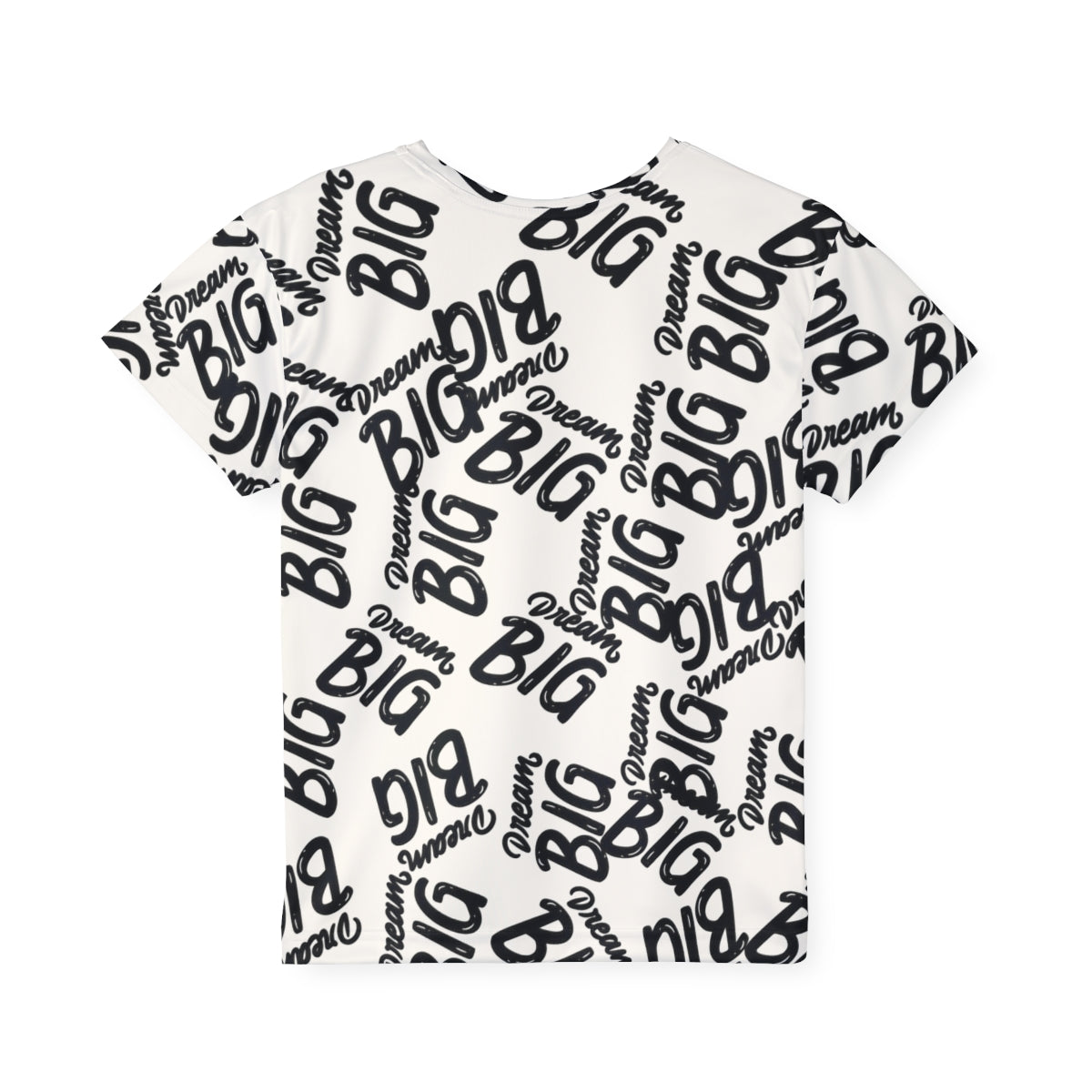 Kids Sports Jersey - 'Dream Big' Motivational Tee