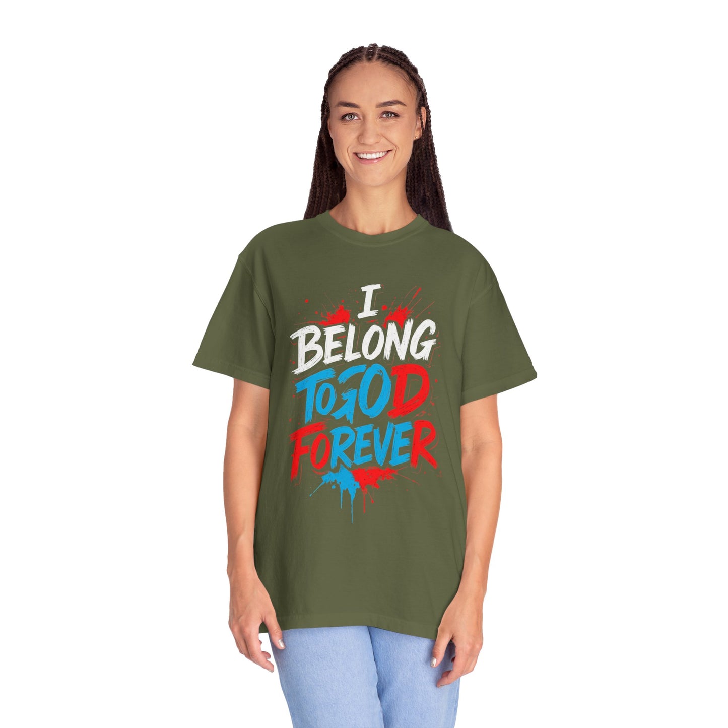 Inspirational Unisex T-Shirt - 'To God Forever'