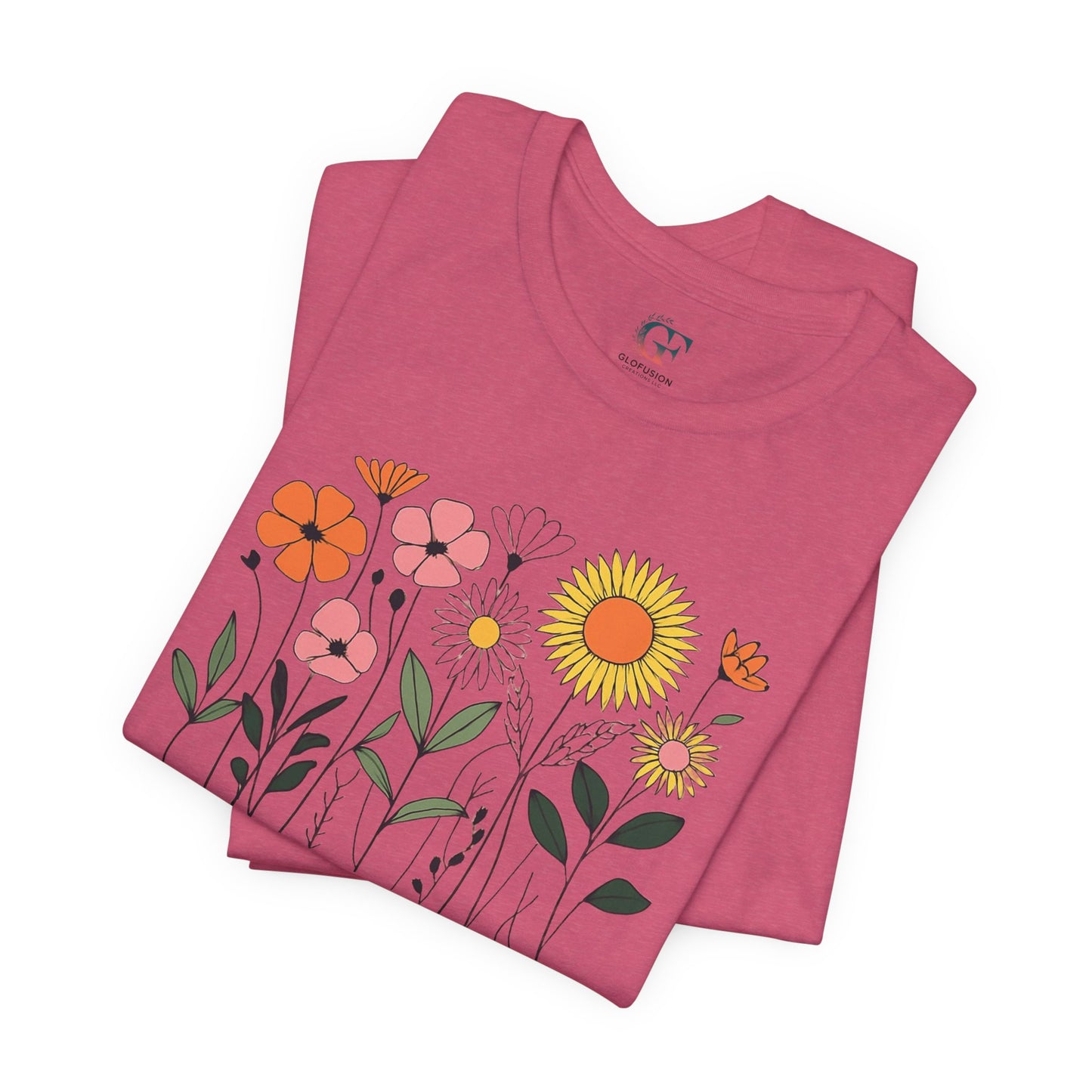 Floral Inspirational Shirt Positive Message Tee Gardening Gift Spring Fashion Unisex Motivational Top Gift For Women Gift For Mom