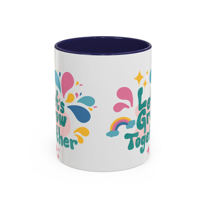 Mug - Elegant Gold Accent Ceramic Tea Cup - Gift for Coffee Lover