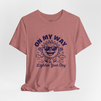Sunny Vibes T-Shirt – Unisex Graphic Tee for Summer | Funny Casual Shirt, Gift for Friends, Positive Mood Tee