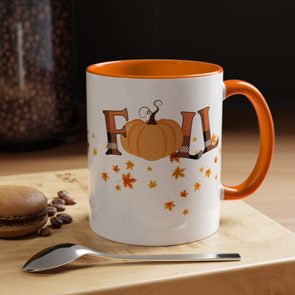 Coffee Mug | Autumn Pumpkin Mug | Cozy Fall Halloween Drinkware | Seasonal Thanksgiving Gift
