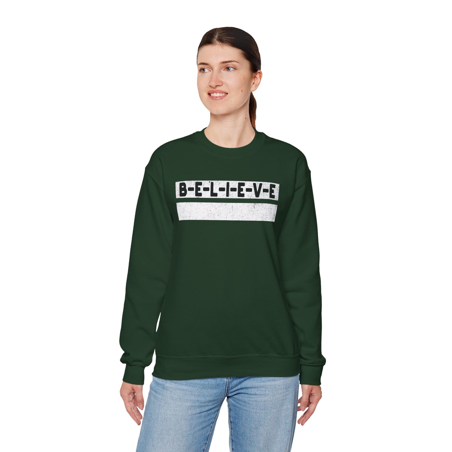 Believe Inspirational Unisex Sweatshirt