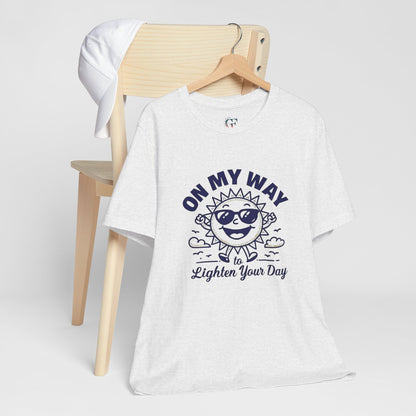 Sunny Vibes T-Shirt – Unisex Graphic Tee for Summer | Funny Casual Shirt, Gift for Friends, Positive Mood Tee