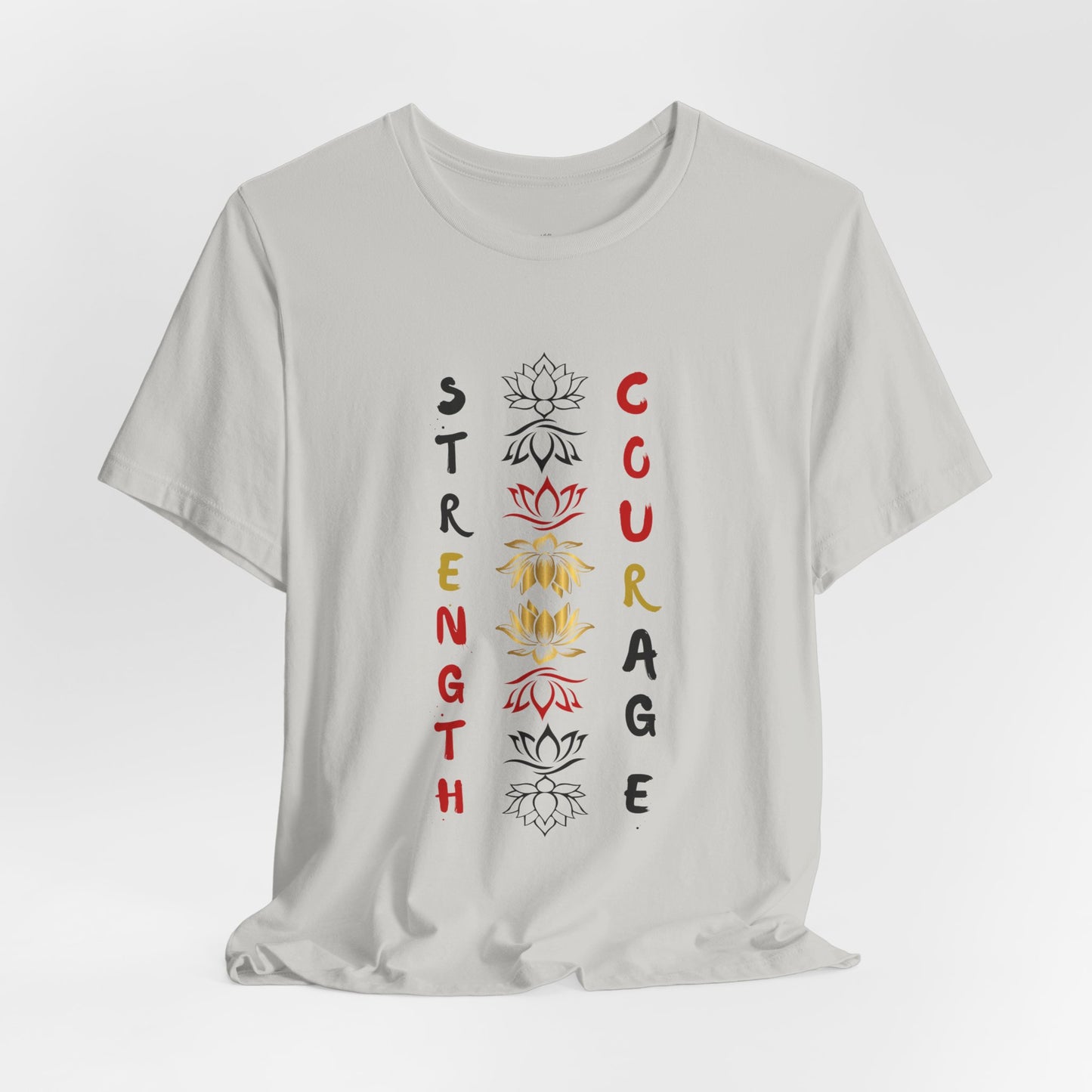 Strength and Courage Graphic Unisex Tee
