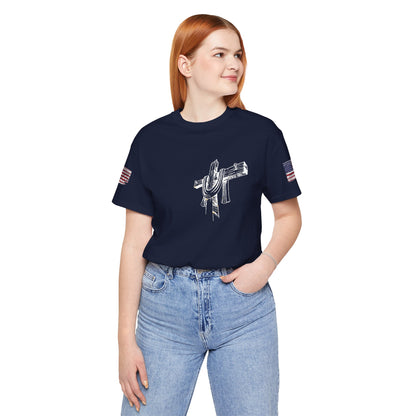 Patriotic Graphic T-Shirt – USA Flag Tee for 4th of July, Memorial Day, Veterans | Unisex American Pride Shirt | Summer Freedom Apparel