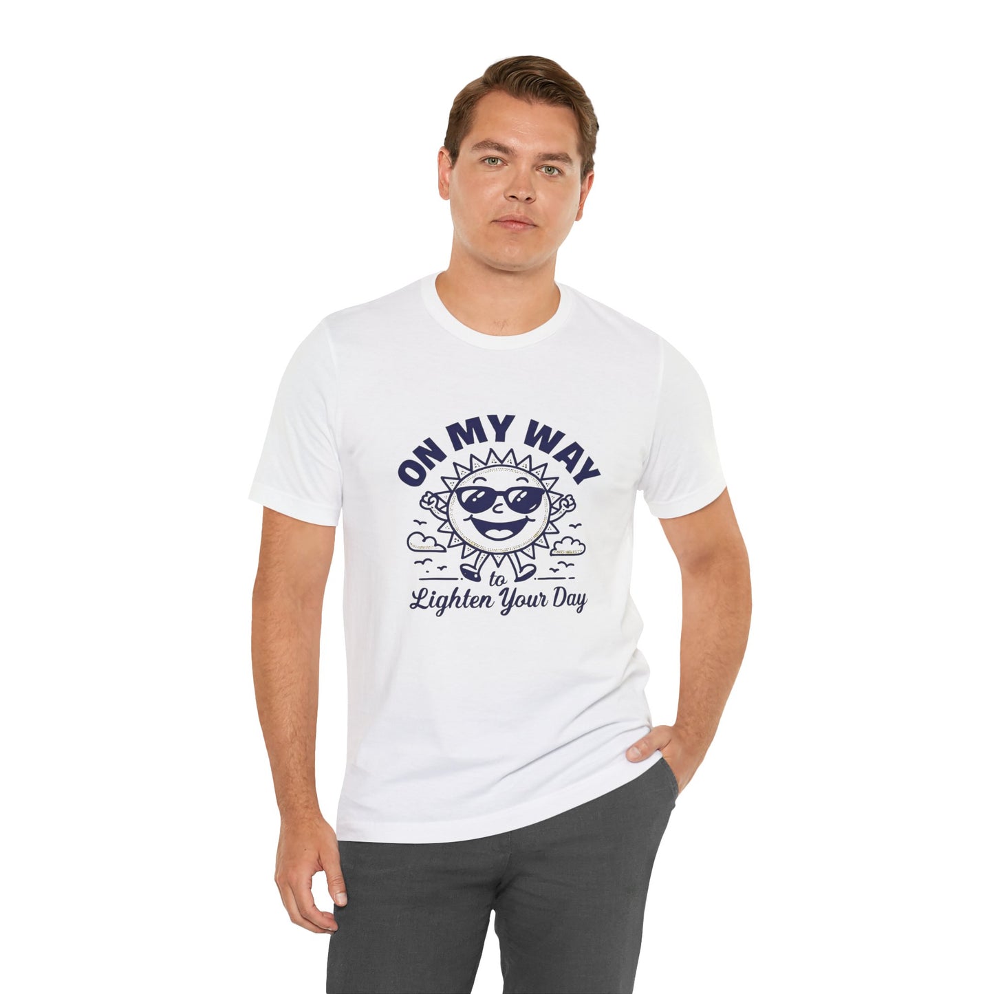 Sunny Vibes T-Shirt – Unisex Graphic Tee for Summer | Funny Casual Shirt, Gift for Friends, Positive Mood Tee