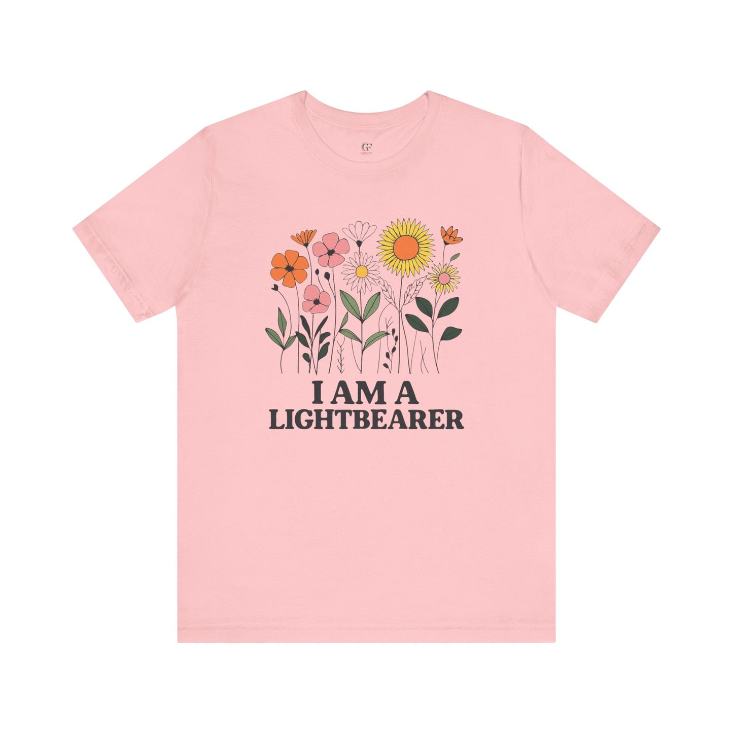 Floral Tee Inspirational Positive Message Garden Gift