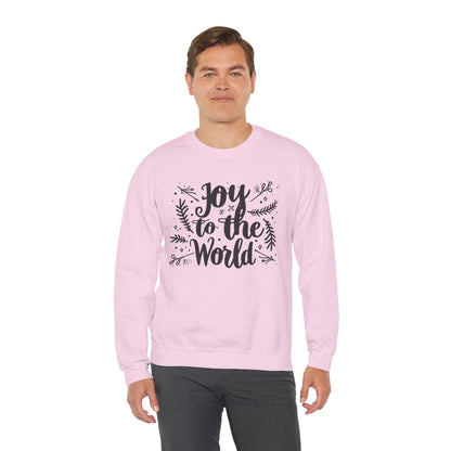 Christmas Joy to the World Crewneck Sweatshirt