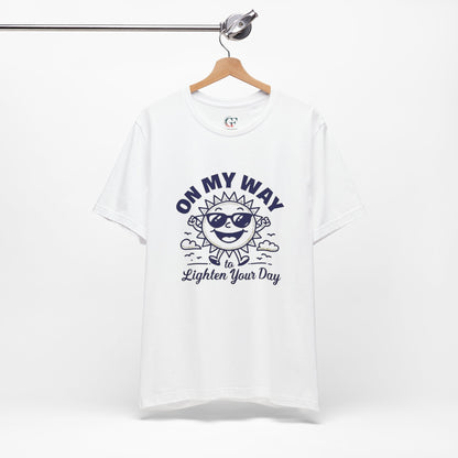 Sunny Vibes T-Shirt – Unisex Graphic Tee for Summer | Funny Casual Shirt, Gift for Friends, Positive Mood Tee