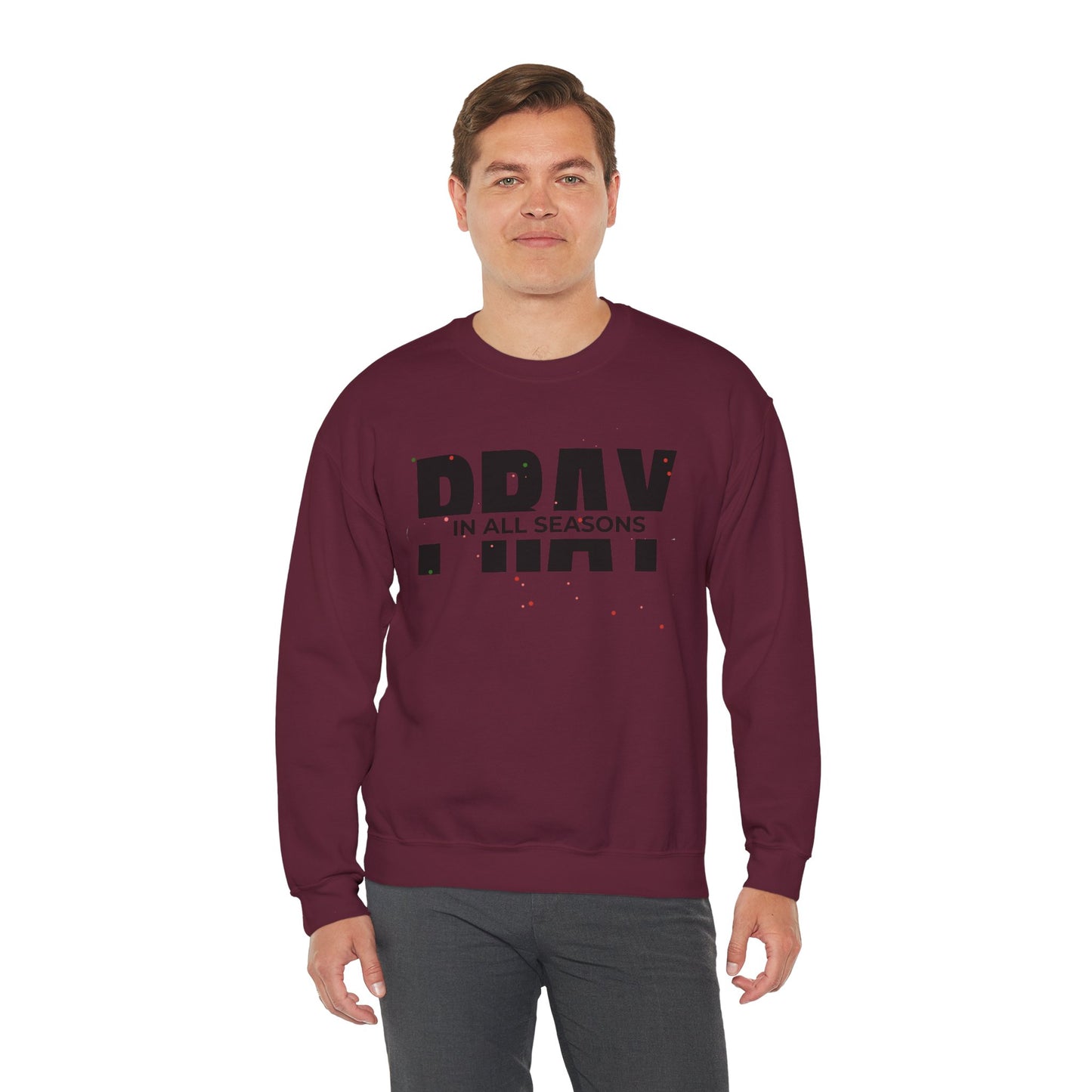 Faith-Inspired Crewneck Sweatshirt